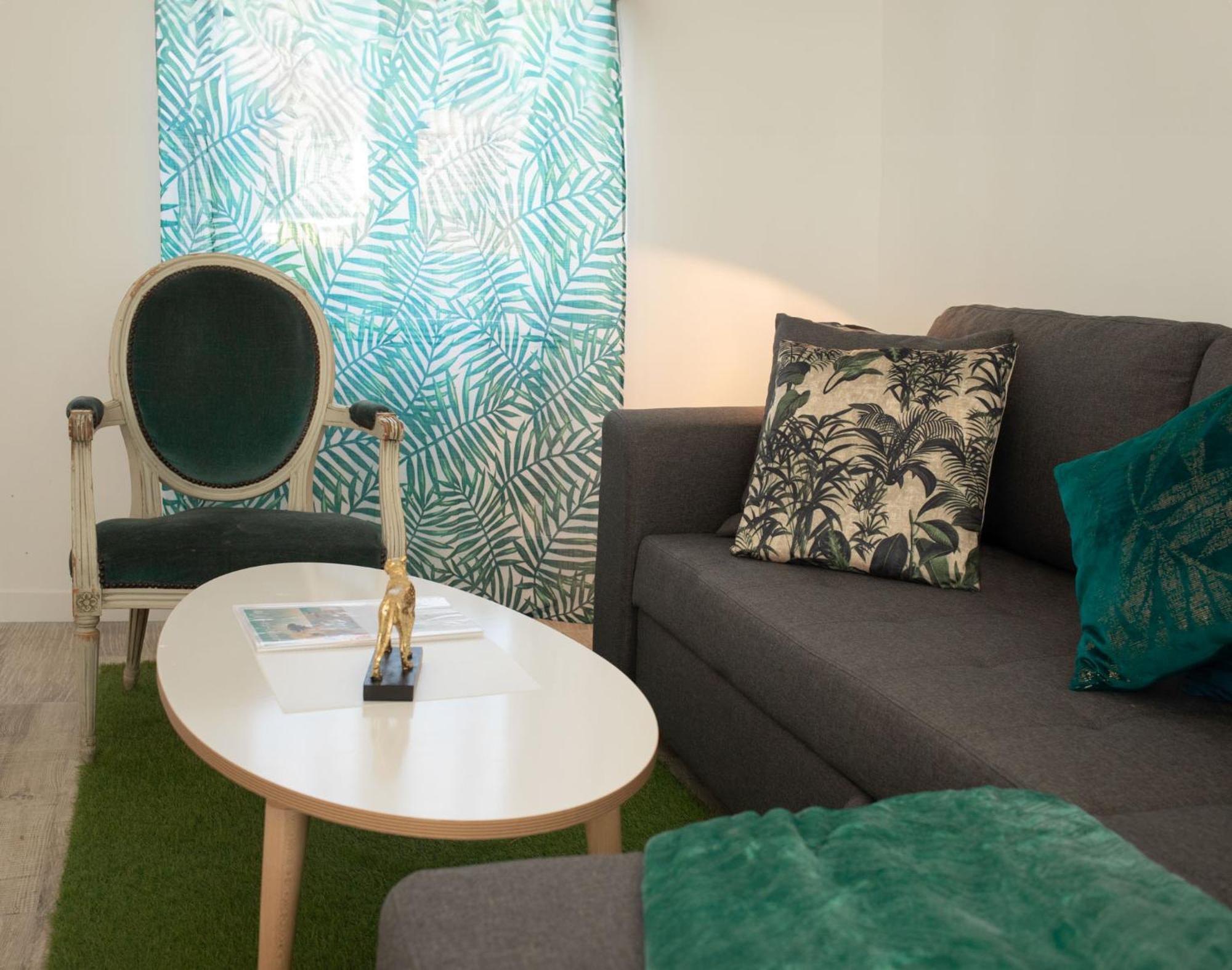 Jungle Appartement Lumineux Plein Centre 滨海布洛涅 外观 照片
