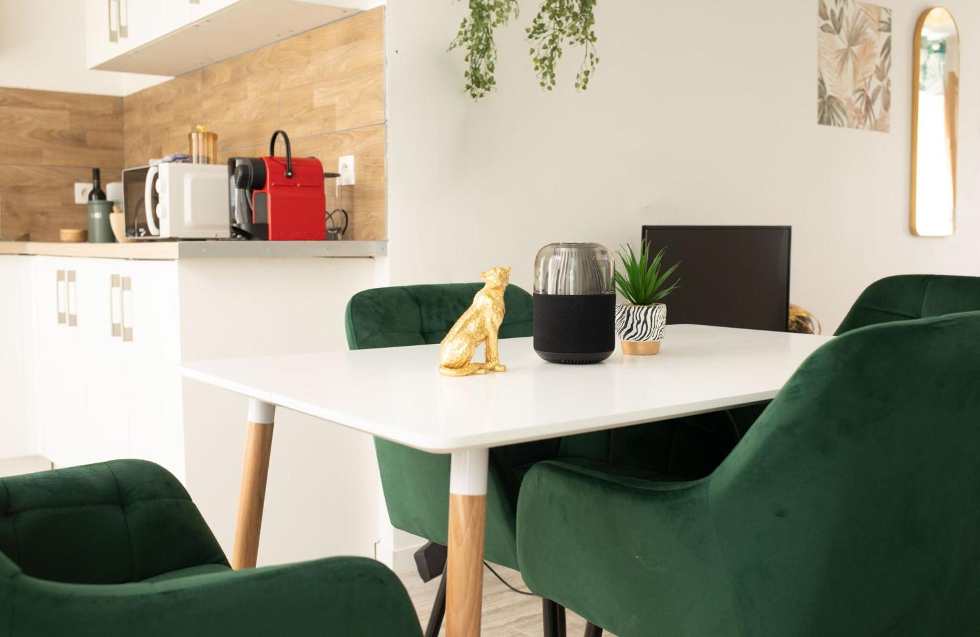 Jungle Appartement Lumineux Plein Centre 滨海布洛涅 外观 照片